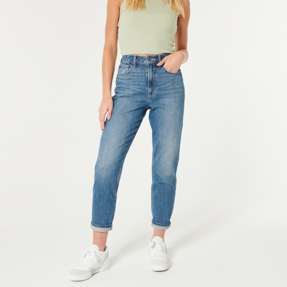 Hollister mom jeans